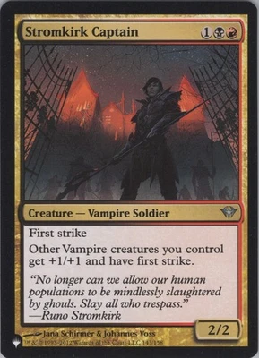 MTG Normal Stromkirk Captain U The List Reprints 143/158 NM - Image 1 of 2