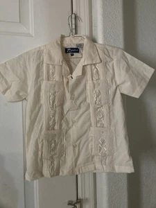 Camisa Barong Tagalog Guayabera Niño Talla 8. Nuevo con etiquetas - Imagen 1 de 9