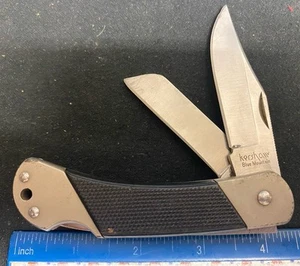 Kershaw 3130 Blue Mountain Lockback Knife, Black Composite Handles ! - Picture 1 of 6