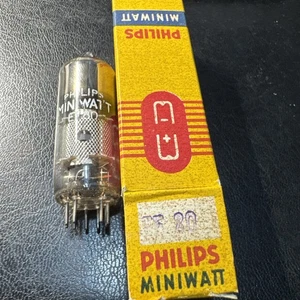 1pezzo EF80 PHILIPS MINIWATT NOS con scatola testata come foto  - Foto 1 di 8