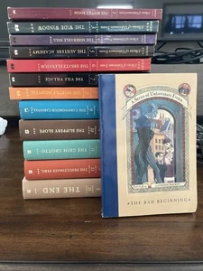 A Series of Unfortunate Events Complete Set 1-13 Mixed Lot by Lemony Snicket - Picture 1 of 7