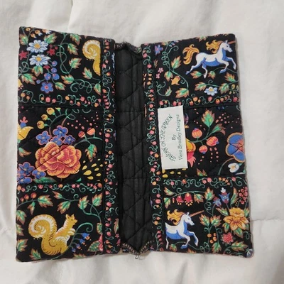 Cubierta de chequera vintage Vera Bradley Tavern on the Green Foto 1 de 4