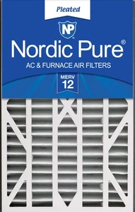 Air Bear Cub 16x25x3 Replacement 259112-101 MERV 12 Air Filter 1 Pack - Picture 1 of 7