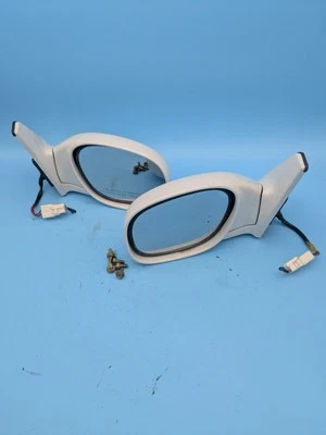 Espejo retrovisor lateral eléctrico original OEM 96-00 Toyota RAV4 - blanco Foto 1 de 4