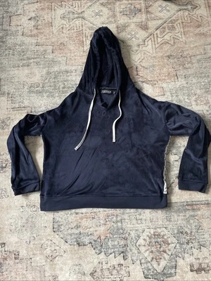 Ralph Lauren Sudadera con Capucha De Colección Azul Terciopelo Terciopelo Informal Mujer M Foto 1 de 4