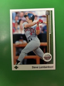 1989 Upper Deck Steve Lombardozzi Minnesota Twins #179 - Picture 1 of 2