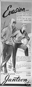 PUBLICITÉ JANTZEN PULL ANORAK EVASION NEIGE ET GIVRE FÉÉRIQUE MISE EN SCÈNE - Imagen 1 de 1