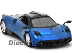 PAGANI HUAYRA BLUE 1:24 DIECAST CAR MODEL BY MOTORMAX 79312 - Picture 1 of 9