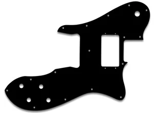 TELECASTER® CUSTOM ORIGINAL US+72' REISSUE BLACK PG f.FENDER® 3PLY BWB PICKGUARD - Picture 1 of 1