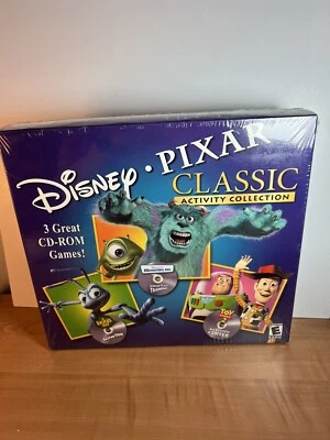 NEW Vtg 2001 Disney Pixar Classic Activity Collection: 3 CD-ROM Games - Image 1 of 4