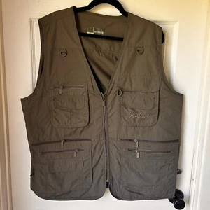 Outdoor Angelweste Herren Xlarge XL 12 Taschen Utility Jagd Wandern grau - Bild 1 von 4