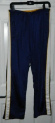 Женские повседневные тренировочные однотонные темно-синие белые спортивные штаны energie размер L - Изображение 1 из 4