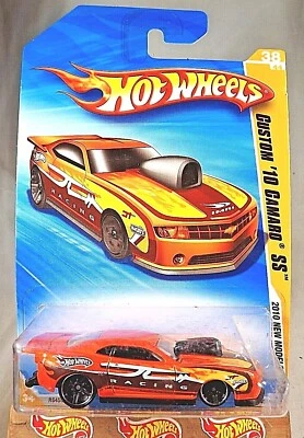 2010 Hot Wheels #38 New Models 38/44 CUSTOM '10 CAMARO SS Orange Variant w/Pr5Sp - Image 1 of 4