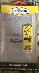 Griffin - Survivor Case für Sony Xperia XA2 - transparent - Bild 1 von 2