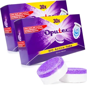 60 X Pastiglie per WC, WC Active Tabs: per La Pulizia Di WC, Toilette E Orinato - Foto 1 di 12
