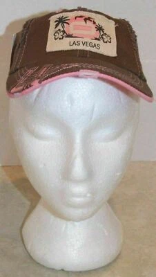 NUEVA Gorra de Béisbol Koskash Head Wear Marrón Las Vegas Talla 48 cm Foto 1 de 4