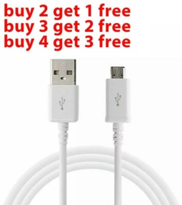 For Samsung LG HTC OEM Android Phone Micro USB Charger Fast Charging Cable Cord - Image 1 of 2