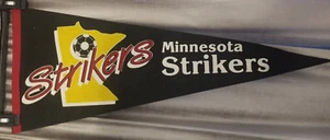 VINTAGE 1980's Minnesota Strikers MISL Soccer 29 Inch Pennant, hard to find - Picture 1 of 5