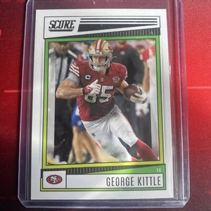 2022 Panini Score - Scorecard #165 George Kittle - Picture 1 of 2