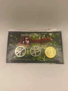 Shin Megami Tensei IV: Apocalypse Pre-order Bonus Atlus 3 Metal Pin Set - New! - Picture 1 of 2