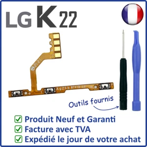 NAPPE INTERNE DES BOUTONS POWER ET VOLUME DU LG K22 - Photo 1 sur 3