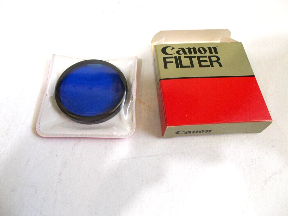 Canon 52mm Blue 80A Filter - Image 1 of 3