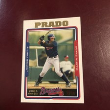 2005 TOPPS UPDATE #UH245 MARTIN PRADO BRAVES ROOKIE