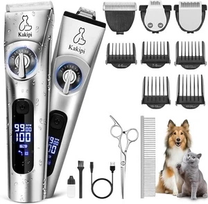 Dog Clippers Professional Heavy Duty Dog Grooming Clipper 3-Speed Low Noise High - Picture 1 of 8