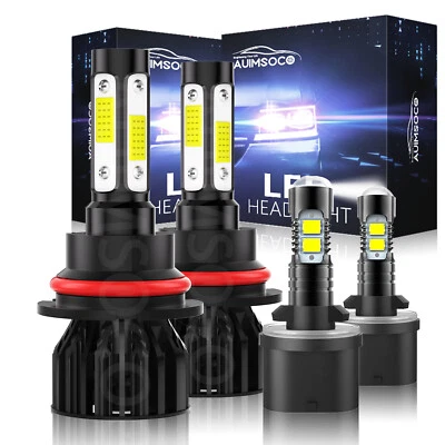 9007 + 800 bombillas LED + kit de luces antiniebla para Dodge Stratus 2001-2005 2006 Foto 1 de 4