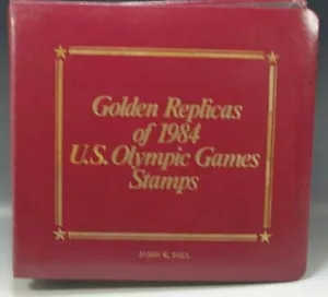 16 GOLDEN REPLICAS 1984 U.S. OLYMPIC GAMES STAMPS SET 1st DAY COVER SET 22K GOLD - Bild 1 von 11