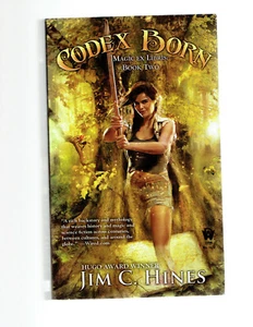 JIM C HINES pb Codex Born magic ex libris book two - Foto 1 di 1