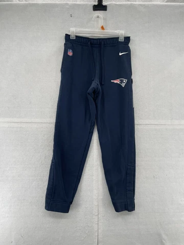New England Patriots Sweatpants Men's Small Navy Blue Nike On Field Jogger NFL Cover