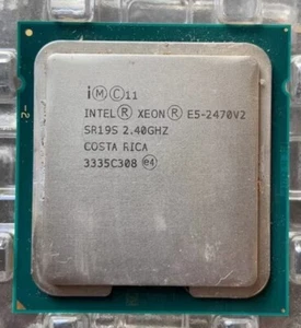 Intel Xeon E5-2470 V2 2.4Ghz 10Core 25M Cache SR19S LGA1356 CPU Processor 2470v2 - Picture 1 of 1