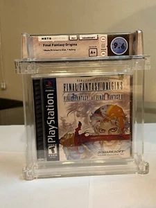 Final Fantasy Origins (Playstation 1 PS1) WATA 9.6 A+ New Sealed Black Label FF - Picture 1 of 2