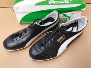 Rare NOS Vintage Puma Touring size 7,5 leather cycling shoes L'eroica