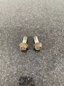 OEM 2000 - 2005 Ford F250 F350 Rear Brake Caliper Bracket to Spindle Bolts - Picture 1 of 3