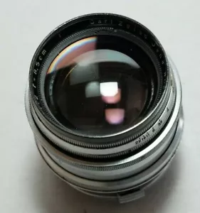 Contax Carl Zeiss Jena Sonnar 85/2 8,5 cm f/2 barile ottone intero versione cromata - Foto 1 di 5