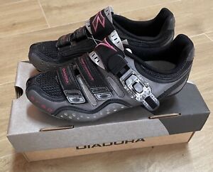 Scarpe bici corsa-strada donna ciclismo Diadora Ergo Woman 37-38 road bike shoes