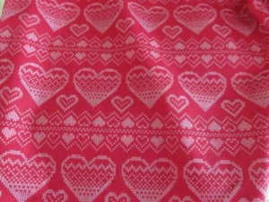 NUEVO Suéter Charlies Project LEGGINGS CORAZÓN Adulto Talla TC 16-22 Invierno San Valentín - Imagen 1 de 3