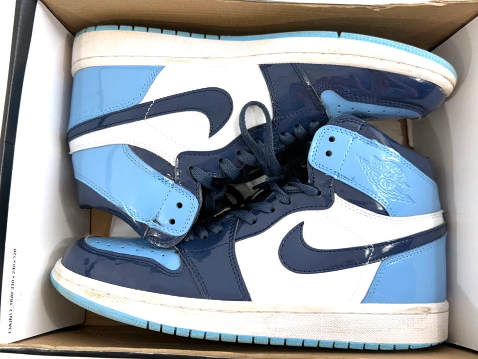 Talla 11 - Air Jordan 1 Retro OG Alto Azul Chill W Hombre Talla 9.5 Sin Caja Foto 1 de 4