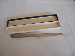 Stainless steel letter opener monogrammed P nos - Picture 1 of 5