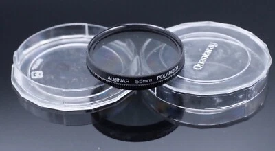 Super Albinar 55 mm Polarizing Screw-In Filter Made in Japan  - Image 1 of 4