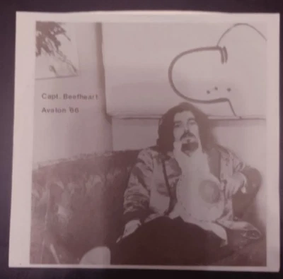CAPTAIN BEEFHEART.  Avalon ‘66.  VERY RARE.  Blue Vinyl.   7".  MINT - UNPLAYED. - Image 1 of 3