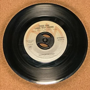 Supertramp 45RPM “Take The Long Way Home” 1979 70s Classic Rock 7” Vinyl Record - Picture 1 of 2