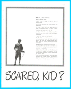 Buy War Bonds WWII advertisement to purchase bonds soldier vintage print ad 1943 - Picture 1 of 3