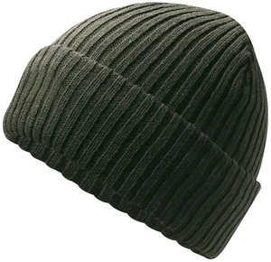 Elutex Jagdmütze oliv grün Strickmütze mit Thinsulate extrem warm günstig NEU - Bild 1 von 7