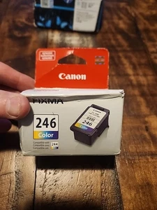 ✅Cartuccia di inchiostro a colori SIGILLATA ORIGINALE Canon PIXMA CL-246 OEM nuova compatibile CL-244 - Foto 1 di 2
