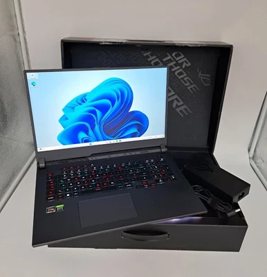 Portatile Gaming ASUS ROG Strix G713RS 2x512GB SSD RTX3080 R9 6900HX 32GB RAM - Immagine 1 di 4