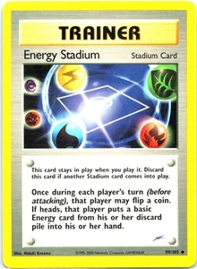 #099/105 Energy Stadium Neo Destiny Uncommon - Picture 1 of 2
