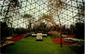 OSTERNSHOW Gartenbau Konservatorium MITCHELL PARK Milwaukee, WI Postkarte - Bild 1 von 2